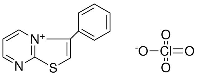 3-PHENYL-THIAZOLO(3,2-A)PYRIMIDIN-4-YLIUM, PERCHLORATE