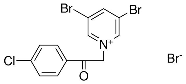 3,5-DIBROMO-1-(2-(4-CHLORO-PHENYL)-2-OXO-ETHYL)-PYRIDINIUM, BROMIDE