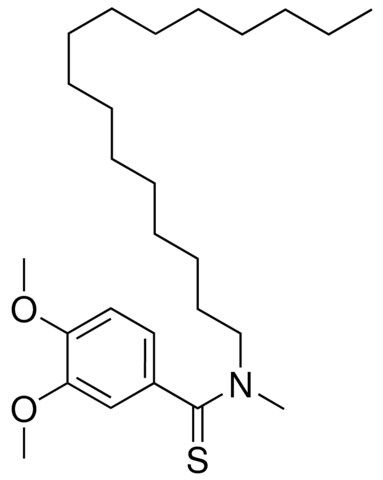 3,4-DIMETHOXY-N-HEXADECYL-N-METHYLTHIOBENZAMIDE