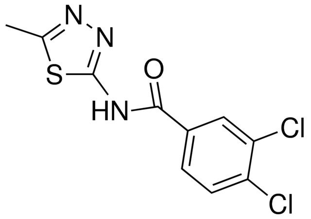 3,4-DICHLORO-N-(5-METHYL-1,3,4-THIADIAZOL-2-YL)BENZAMIDE