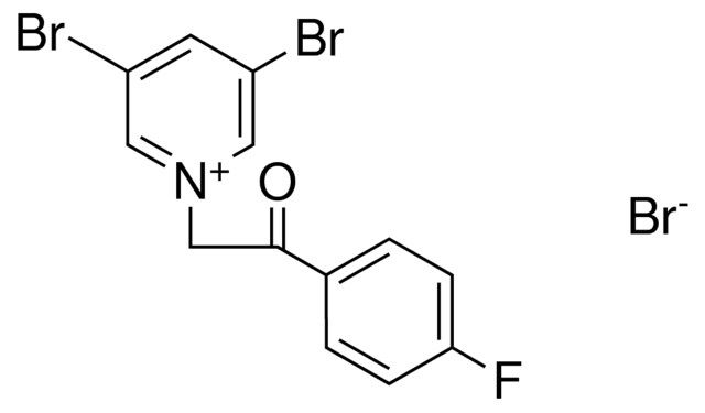 3,5-DIBROMO-1-(2-(4-FLUORO-PHENYL)-2-OXO-ETHYL)-PYRIDINIUM, BROMIDE