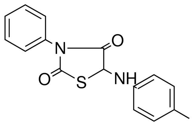 3-PHENYL-5-P-TOLYLAMINO-THIAZOLIDINE-2,4-DIONE