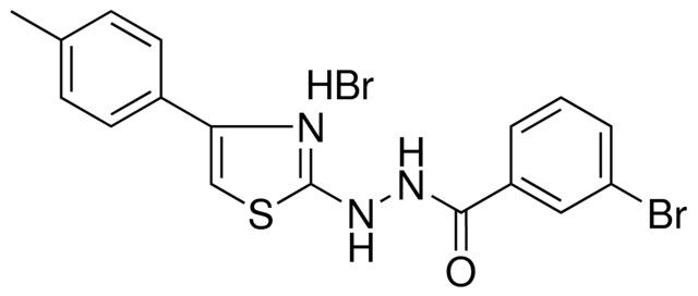 3-BROMO-BENZOIC ACID N'-(4-P-TOLYL-THIAZOL-2-YL)-HYDRAZIDE, HYDROBROMIDE