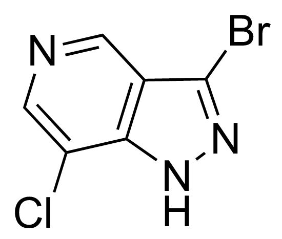 3-Bromo-7-chloro-1<i>H</i>-pyrazolo[4,3-c]pyridine