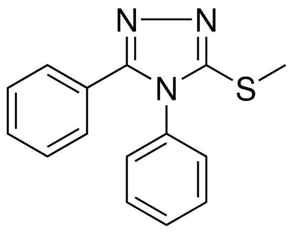 3-(METHYLTHIO)-4,5-DIPHENYL-4H-1,2,4-TRIAZOLE