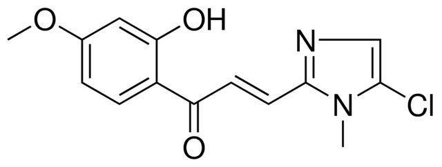 3-(5-CHLORO-1-METHYL-1H-IMIDAZOL-2-YL)-1-(2-HYDROXY-4-METHOXY-PHENYL)-PROPENONE