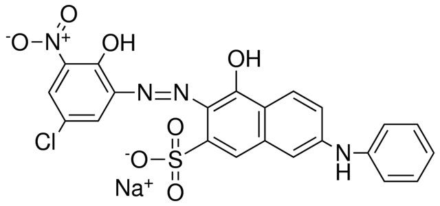 3-(5-CHLORO-2-HO-3-NITRO-PH-AZO)-4-HO-7-PH-AMINO-NAPHTHALENE-2-SULFONIC ACID, NA