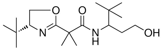 2(4-TERT-BUTYL-4,5-2H-OXAZOL-2-YL)-N-(1-(2-HO-ET)-2,2-DIMETHYL-PR)-ISOBUTYRAMIDE