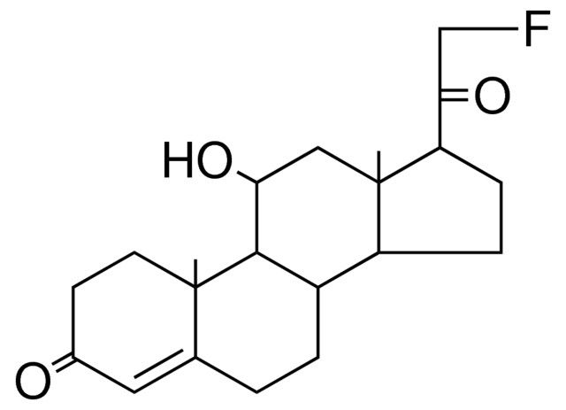 21-fluoro-11-hydroxypregn-4-ene-3,20-dione