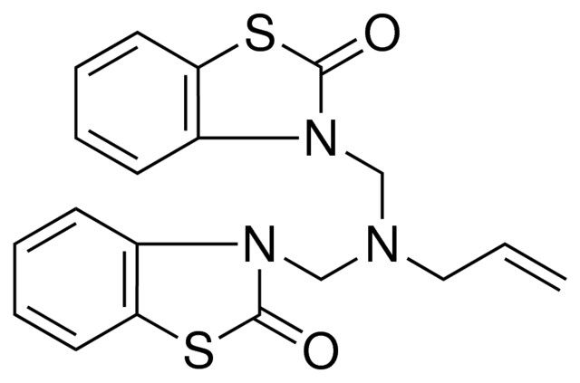 3-({ALLYL[(2-OXO-1,3-BENZOTHIAZOL-3(2H)-YL)METHYL]AMINO}METHYL)-1,3-BENZOTHIAZOL-2(3H)-ONE