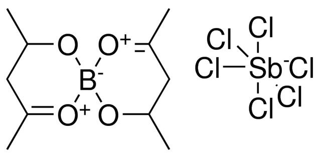 2,4,8,10-TETRAMETHYL-5,11-DIOXA-1,7-DIOXONIA-6-BORANUIDASPIRO[5.5]UNDECA-1,7-DIENE HEXACHLOROSTIBATE(V)