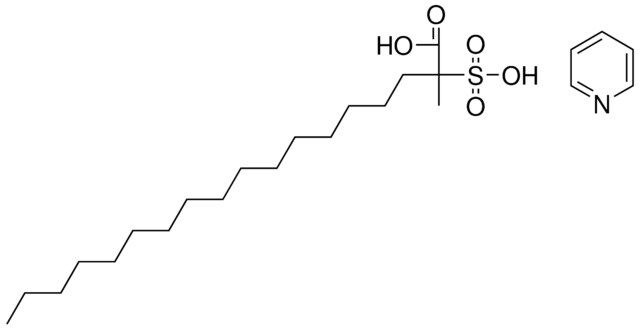 2-METHYL-2-SULFOOCTADECANOIC ACID PYRIDINE SALT