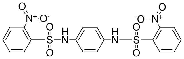 2-NITRO-N-(4-{[(2-NITROPHENYL)SULFONYL]AMINO}PHENYL)BENZENESULFONAMIDE