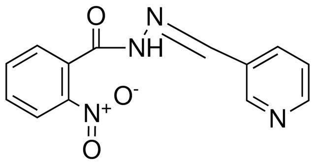 2-NITRO-BENZOIC ACID PYRIDIN-3-YLMETHYLENE-HYDRAZIDE