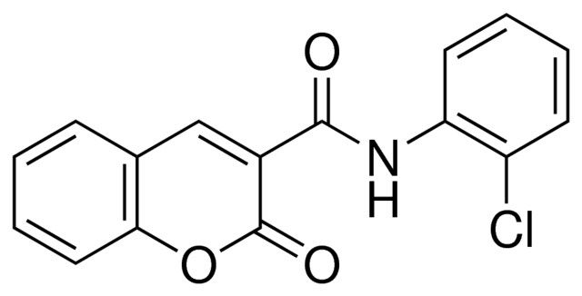 2-OXO-2H-CHROMENE-3-CARBOXYLIC ACID (2-CHLORO-PHENYL)-AMIDE