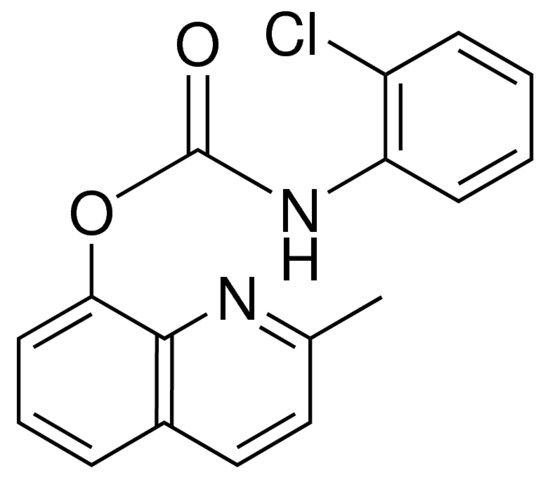 2-METHYL-8-QUINOLYL N-(2-CHLOROPHENYL)CARBAMATE