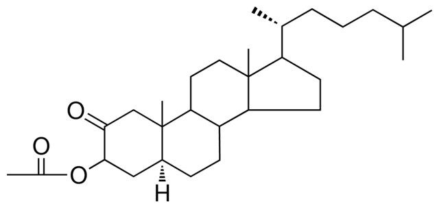 2-OXO-5-ALPHA-CHOLESTAN-3-BETA-YL ACETATE