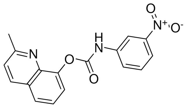 2-METHYL-8-QUINOLYL N-(3-NITROPHENYL)CARBAMATE