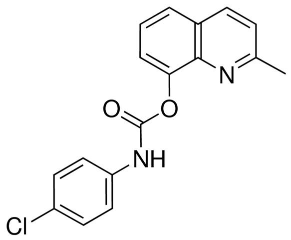 2-METHYL-8-QUINOLYL N-(4-CHLOROPHENYL)CARBAMATE