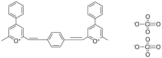 2-METHYL-6-(2-{4-[2-(6-METHYL-4-PHENYL-2-PYRYLIUMYL)VINYL]PHENYL}VINYL)-4-PHENYLPYRYLIUM DIPERCHLORATE