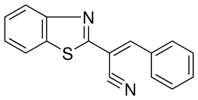 2-BENZOTHIAZOL-2-YL-3-PHENYL-ACRYLONITRILE