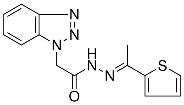 2-BENZOTRIAZOL-1-YL-ACETIC ACID (1-THIOPHEN-2-YL-ETHYLIDENE)-HYDRAZIDE