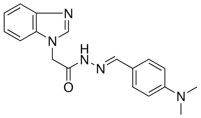 2-BENZOIMIDAZOL-1-YL-ACETIC ACID (4-DIMETHYLAMINO-BENZYLIDENE)-HYDRAZIDE