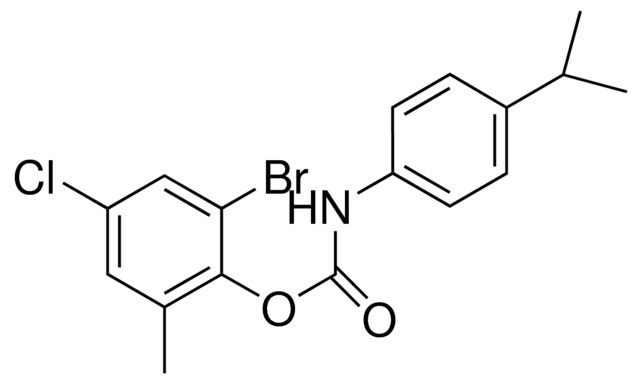 2-BROMO-4-CHLORO-6-METHYLPHENYL N-(4-ISOPROPYLPHENYL)CARBAMATE