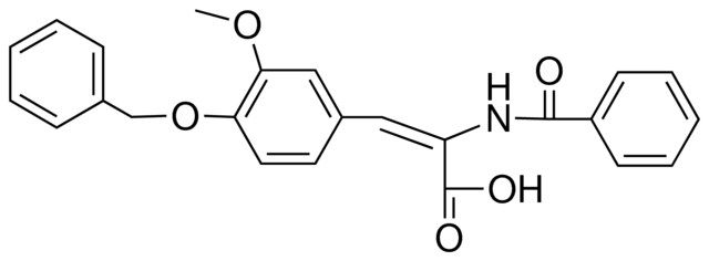 2-BENZOYLAMINO-3-(4-BENZYLOXY-3-METHOXY-PHENYL)-ACRYLIC ACID