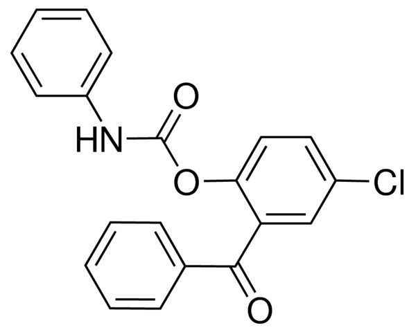 2-BENZOYL-4-CHLOROPHENYL N-PHENYLCARBAMATE