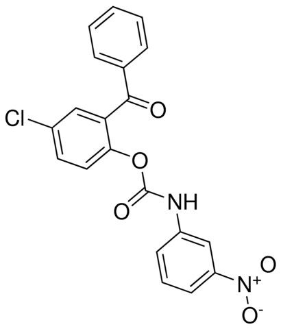 2-BENZOYL-4-CHLOROPHENYL N-(3-NITROPHENYL)CARBAMATE