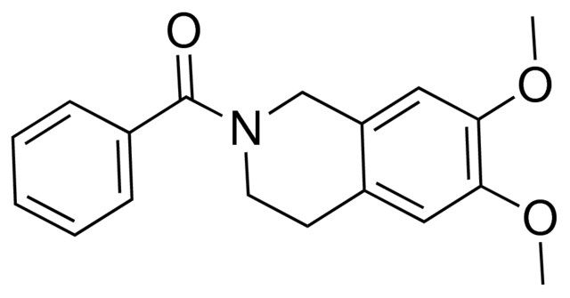 2-benzoyl-6,7-dimethoxy-1,2,3,4-tetrahydroisoquinoline