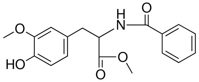 2-BENZOYLAMINO-3-(4-HYDROXY-3-METHOXY-PHENYL)-PROPIONIC ACID METHYL ESTER