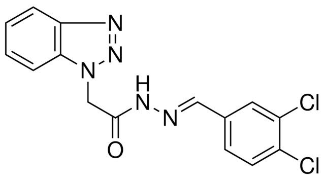 2-BENZOTRIAZOL-1-YL-ACETIC ACID (3,4-DICHLORO-BENZYLIDENE)-HYDRAZIDE