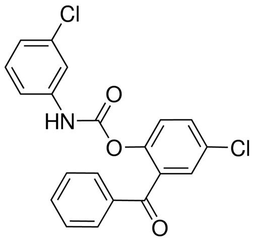 2-BENZOYL-4-CHOROPHENYL N-(3-CHLOROPHENYL)CARBAMATE