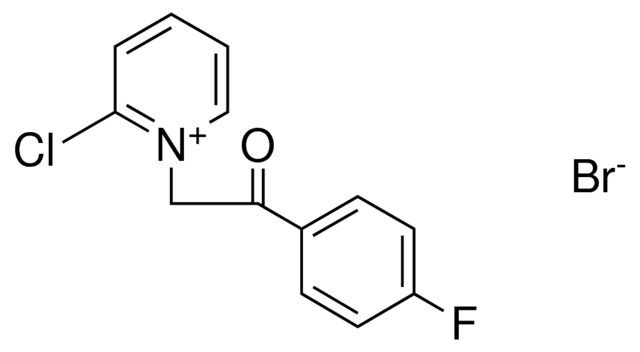 2-CHLORO-1-(2-(4-FLUORO-PHENYL)-2-OXO-ETHYL)-PYRIDINIUM, BROMIDE