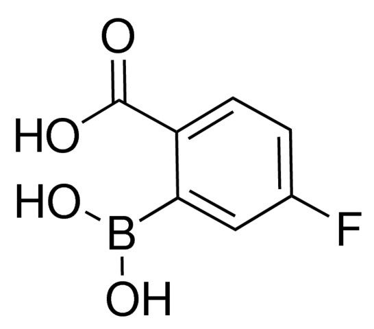 2-Carboxy-5-fluorophenylboronic acid