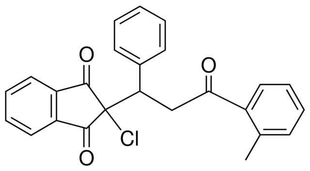 2-CHLORO-2-(3-OXO-1-PHENYL-3-O-TOLYL-PROPYL)-INDAN-1,3-DIONE