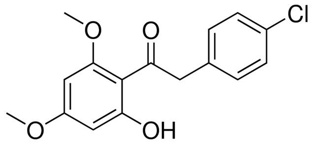 2-(4-CHLOROPHENYL)-1-(2-HYDROXY-4,6-DIMETHOXYPHENYL)ETHANONE