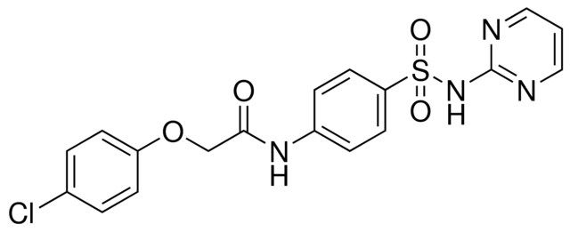 2-(4-CHLORO-PHENOXY)-N-(4-(PYRIMIDIN-2-YLSULFAMOYL)-PHENYL)-ACETAMIDE