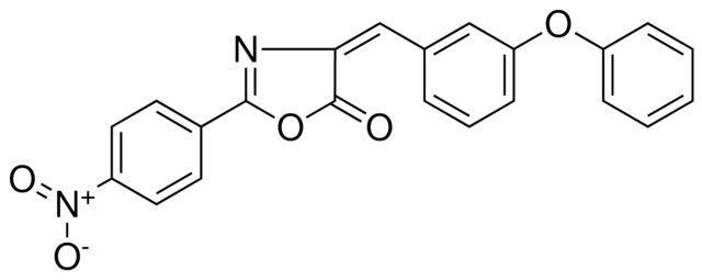 2-(4-NITRO-PHENYL)-4-(3-PHENOXY-BENZYLIDENE)-4H-OXAZOL-5-ONE