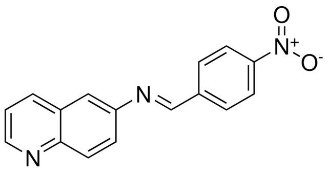 (4-NITRO-BENZYLIDENE)-QUINOLIN-6-YL-AMINE