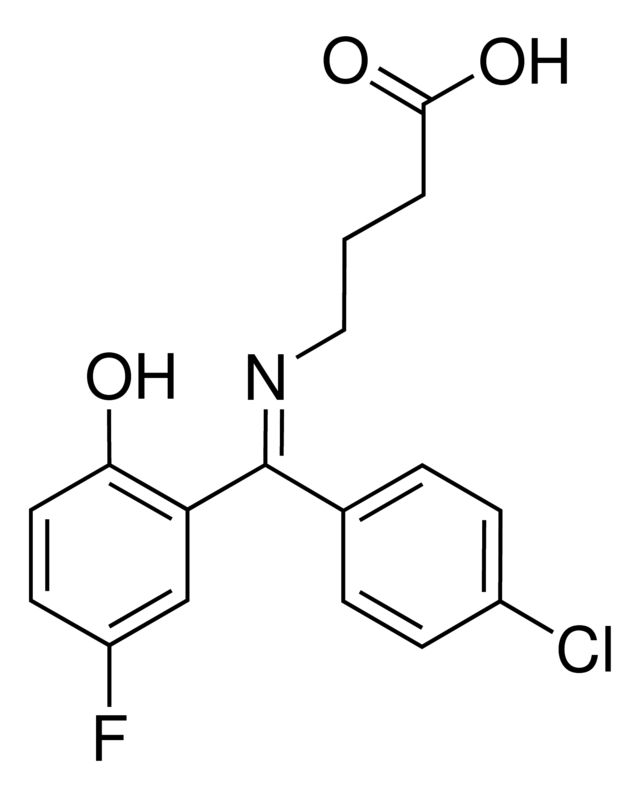 4-{[(E)-(4-Chlorophenyl)(5-fluoro-2-hydroxyphenyl)methylidene]amino}butanoic acid