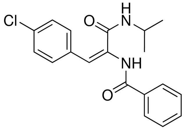 N-(2-(4-CHLORO-PHENYL)-1-ISOPROPYLCARBAMOYL-VINYL)-BENZAMIDE