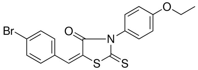 5-(4-BROMO-BENZYLIDENE)-3-(4-ETHOXY-PHENYL)-2-THIOXO-THIAZOLIDIN-4-ONE