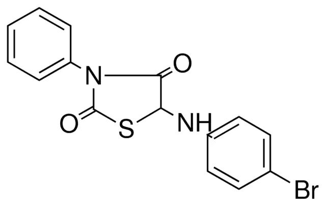 5-(4-BROMO-PHENYLAMINO)-3-PHENYL-THIAZOLIDINE-2,4-DIONE