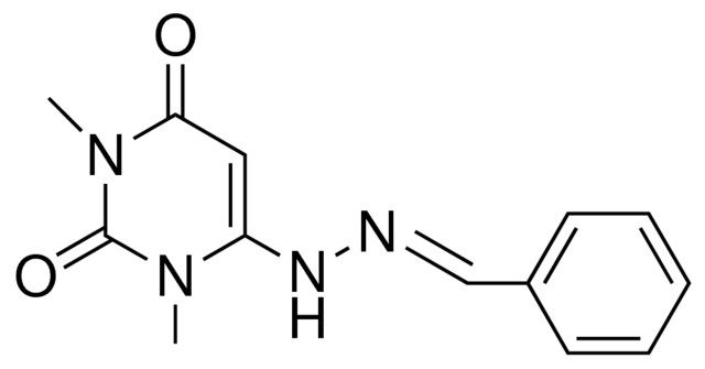 6-(N'-BENZYLIDENE-HYDRAZINO)-1,3-DIMETHYL-1H-PYRIMIDINE-2,4-DIONE