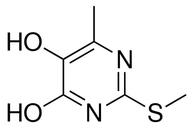 6-METHYL-2-METHYLSULFANYL-PYRIMIDINE-4,5-DIOL