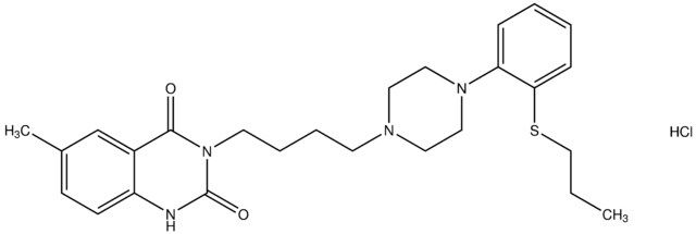 6-methyl-3-(4-{4-[2-(propylsulfanyl)phenyl]-1-piperazinyl}butyl)-2,4(1H,3H)-quinazolinedione hydrochloride