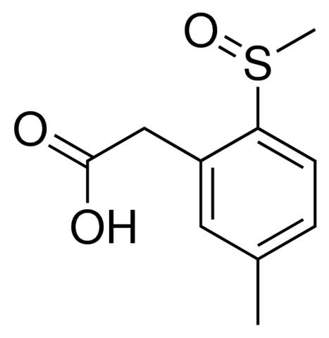 [5-METHYL-2-(METHYLSULFINYL)PHENYL]ACETIC ACID